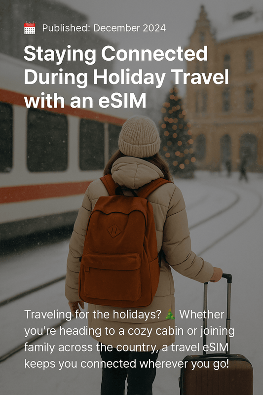 🎄 Staying Connected During Holiday Travel with an eSIM - EC eSIM